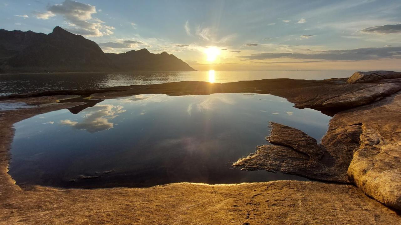 Holiday Home On Senja Senjahopen Bagian luar foto