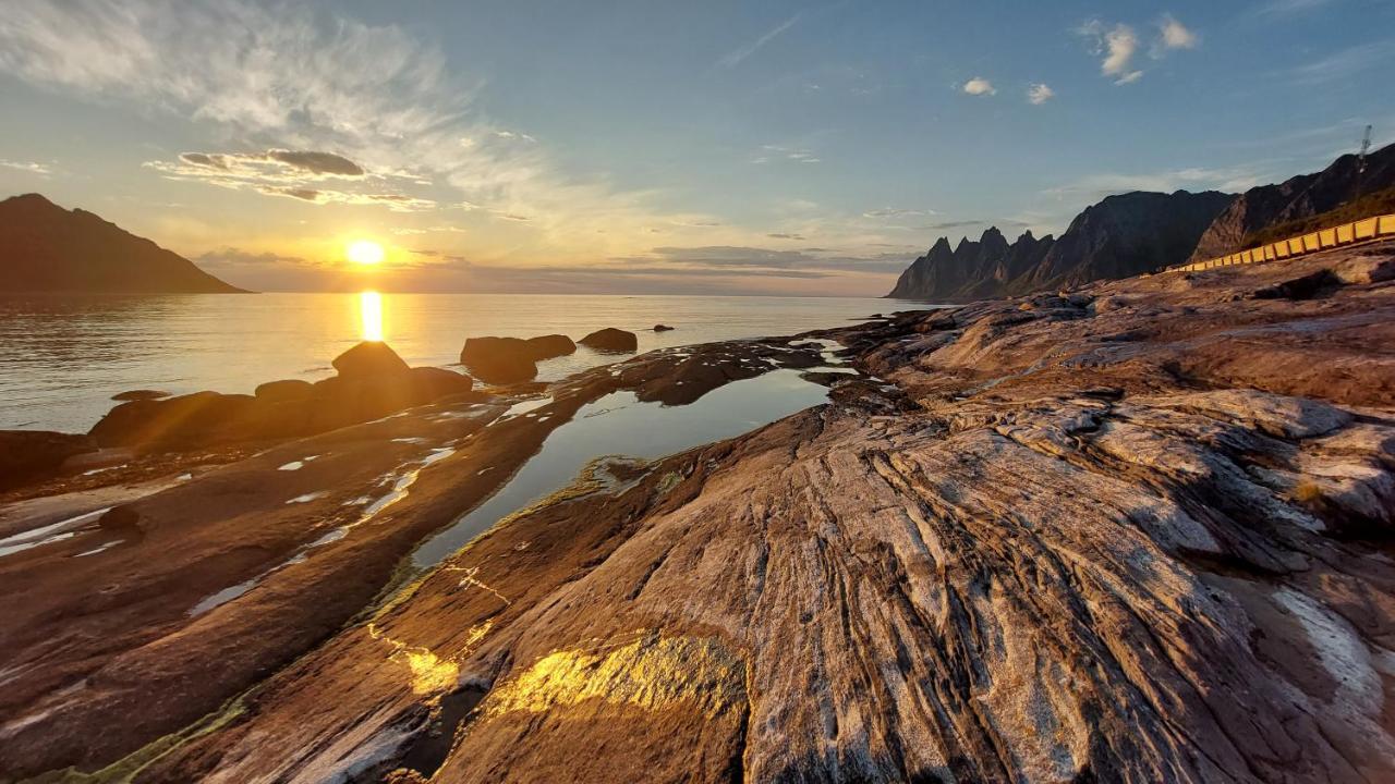 Holiday Home On Senja Senjahopen Bagian luar foto